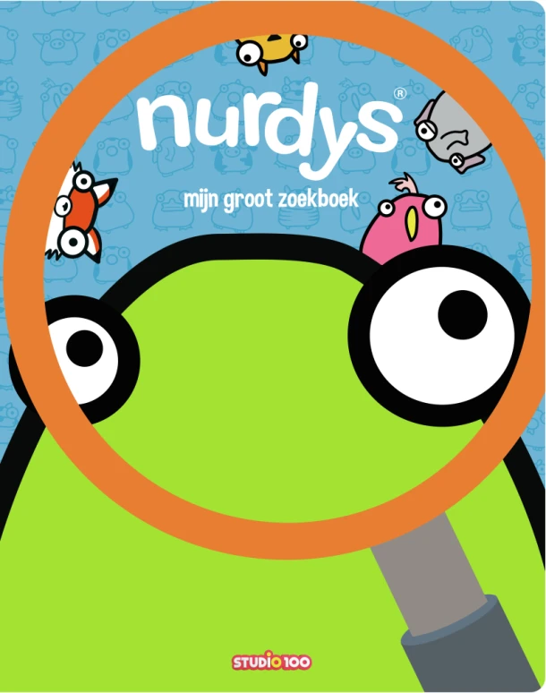 Nurdys : zoekboek – Gert Verhulst – boek cover