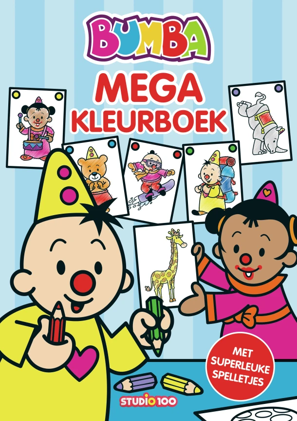 Bumba : mega kleurboek – Inge Laenen – boek cover