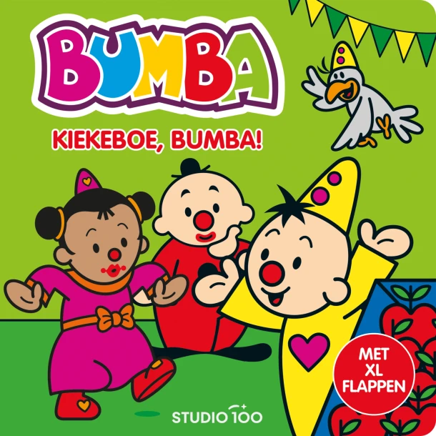 Bumba : kartonboek - Kiekeboe, Bumba! – Inge Laenen – boek cover