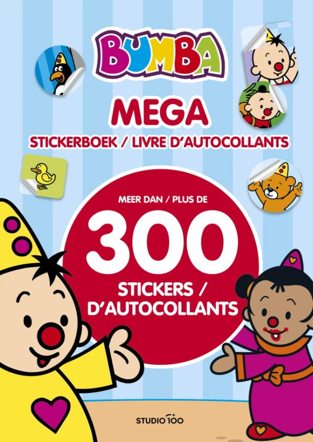Bumba : mega stickerboek – Gert Verhulst – boek cover