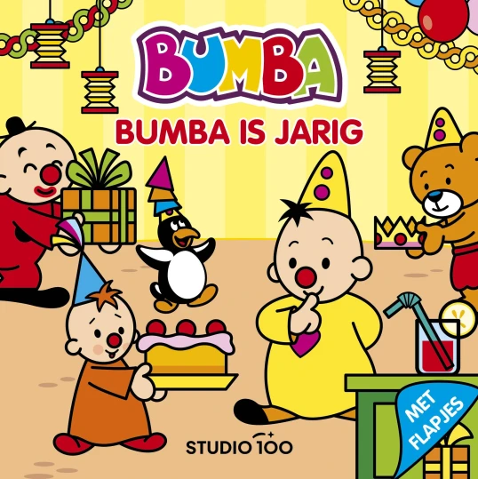 Bumba is jarig – Walter Baele – boek cover