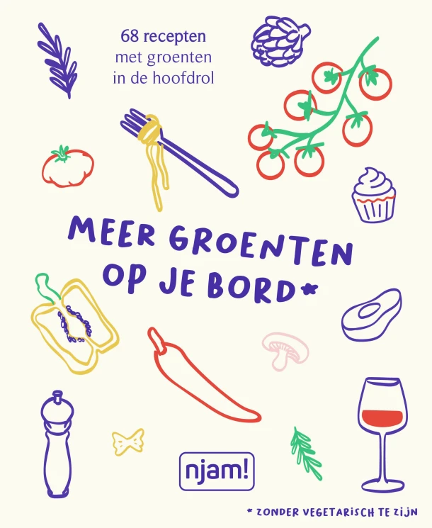 Meer groenten op je bord – Stephanie Bex – boek cover