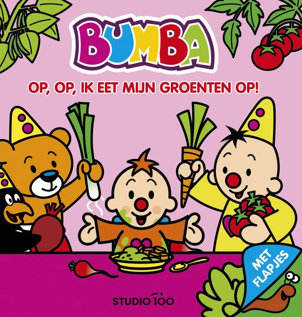Op, op, ik eet mijn groenten op! – Inge Laenen – boek cover