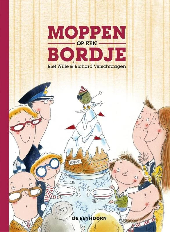Moppen op een bordje – Riet Wille – boek cover