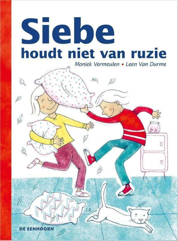 Siebe houdt niet van ruzie – Moniek Vermeulen – boek cover