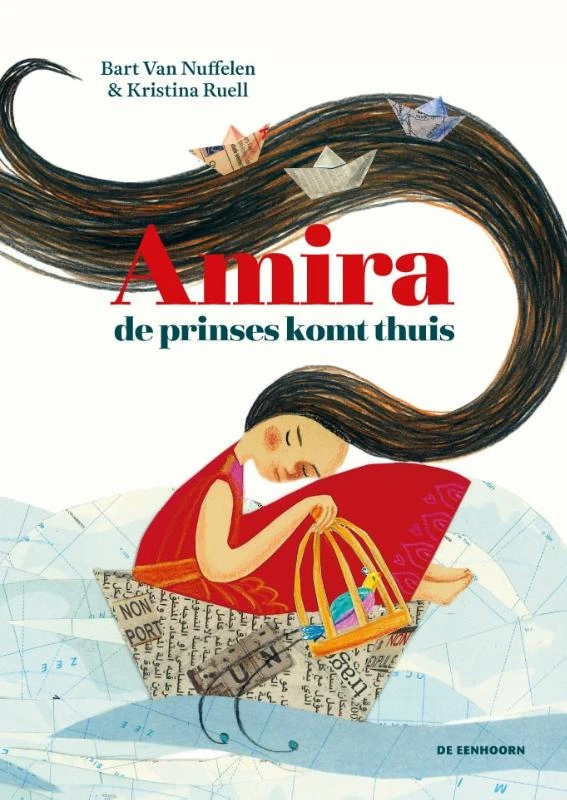 Amira, de prinses komt thuis – Bart Van Nuffelen – boek cover