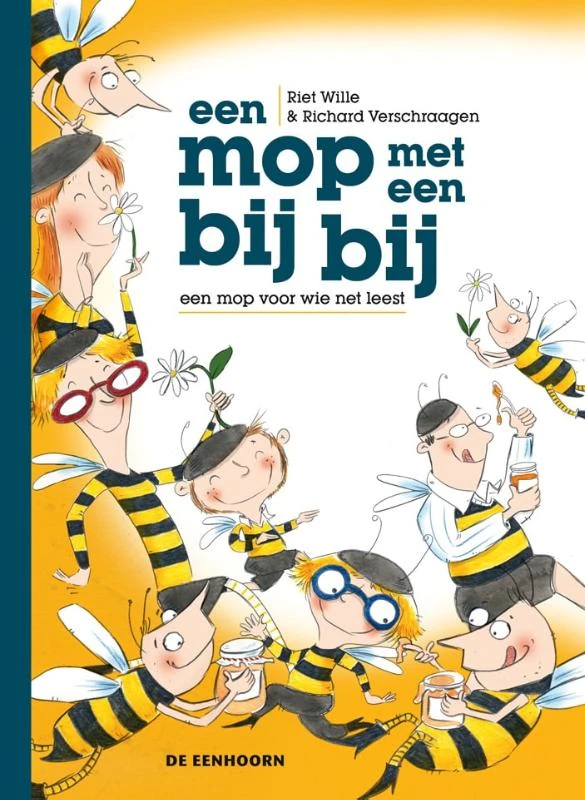 een mop met een bij bij – Riet Wille – boek cover