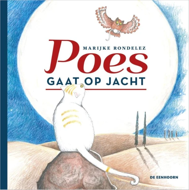 Poes gaat op jacht – Marijke Rondelez – boek cover
