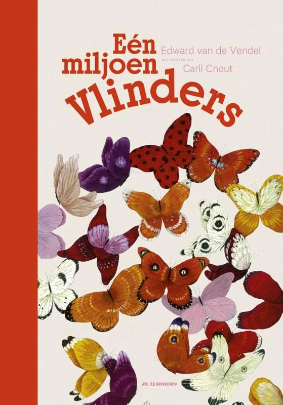 Eén miljoen vlinders – Edward van de Vendel – boek cover