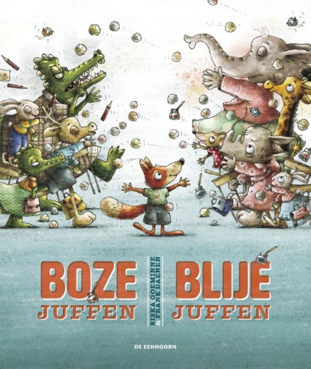 Boze juffen, blije juffen – Siska Goeminne – boek cover