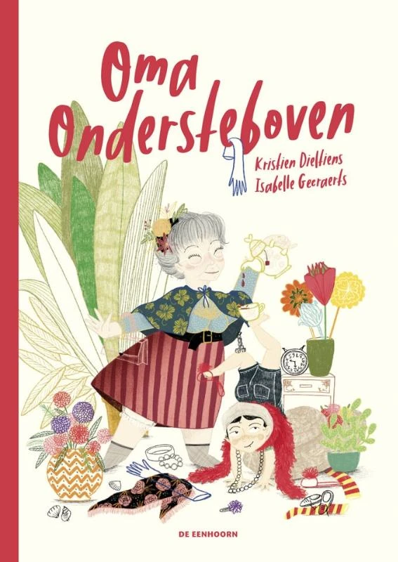 Oma ondersteboven – Kristien Dieltiens – boek cover