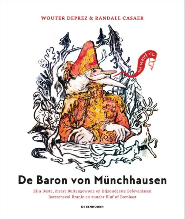De Baron von Münchhausen – Wouter Deprez – boek cover
