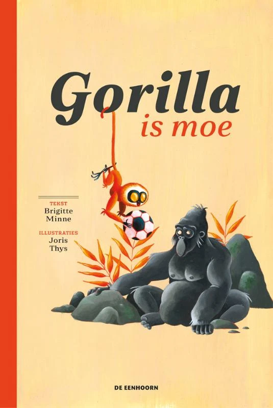 Gorilla is moe – Brigitte Minne – boek cover