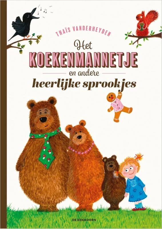 Het Koekenmannetje en andere heerlijke sprookjes – Thaïs Vanderheyden – boek cover