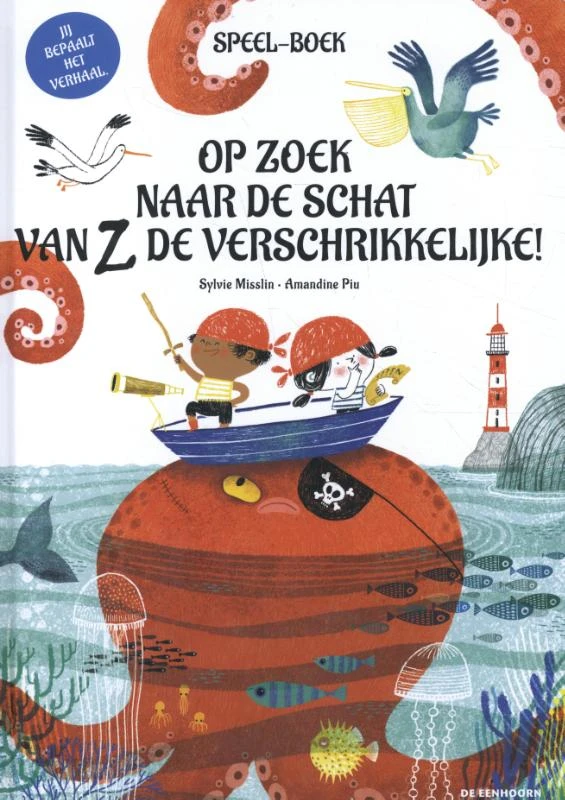 Op zoek naar de schat van Z de verschrikkelijke – Sylvie Misslin – boek cover