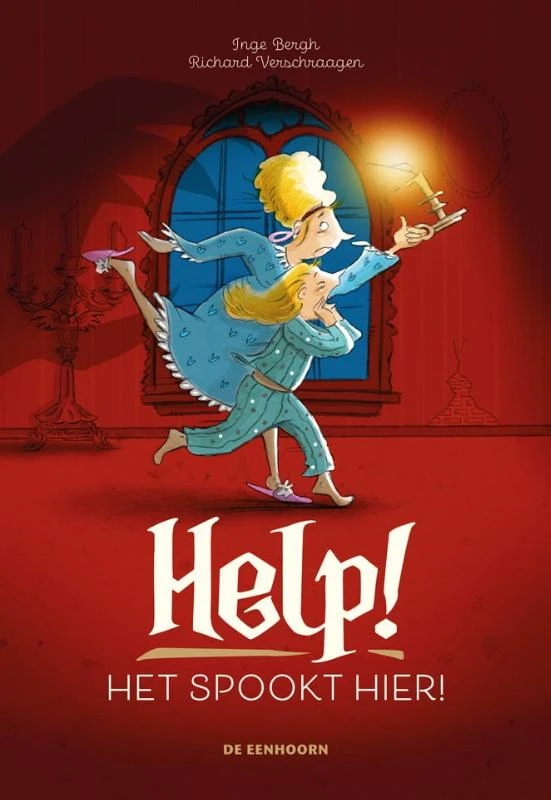 Help! Het spookt hier! – Inge Bergh – boek cover
