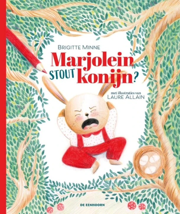 Marjolein, stout konijn? – Brigitte Minne – boek cover