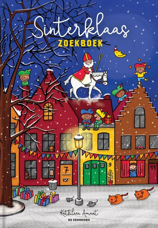 Sinterklaas zoekboek – Kathleen Amant – boek cover