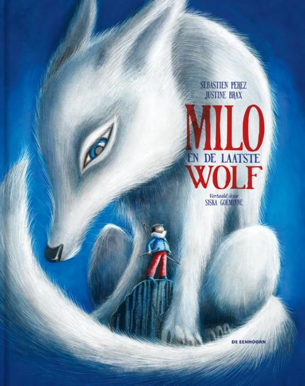 Milo en de laatste wolf – Sébastien Perez – boek cover