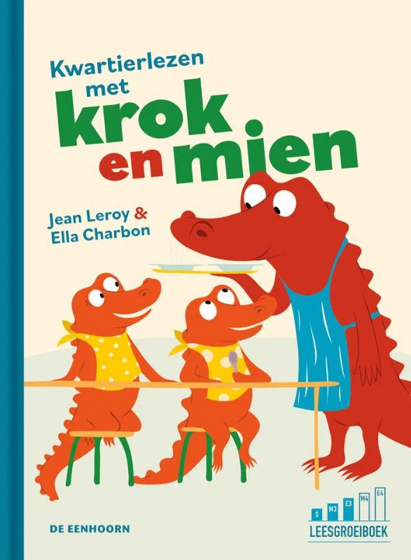 Kwartierlezen met Krok en Mien – Jean Leroy – boek cover