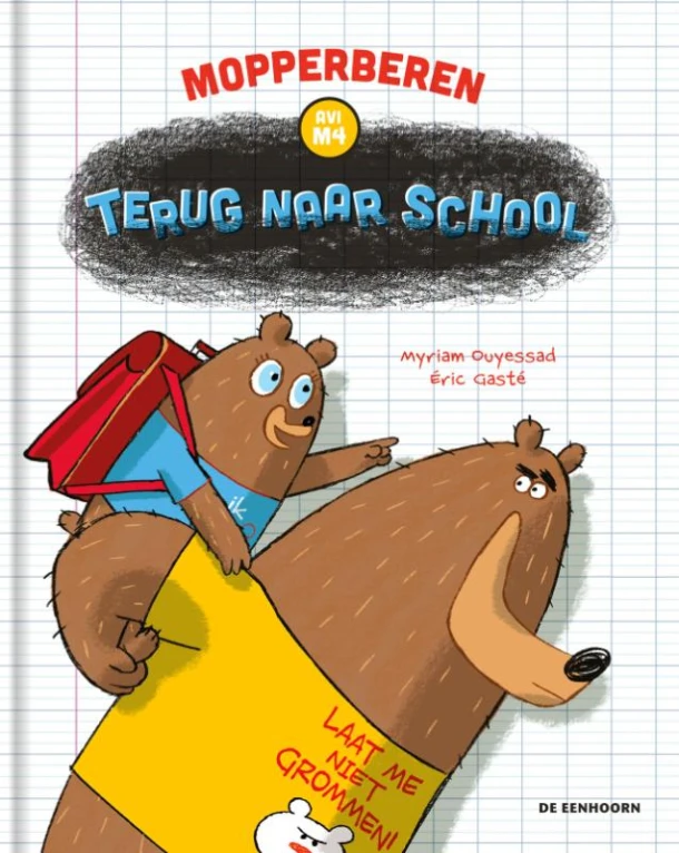 Terug naar school – Myriam Ouyessad – boek cover