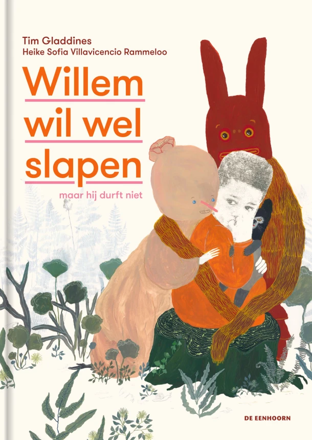 Willem wil wel slapen – Tim Gladdines – boek cover