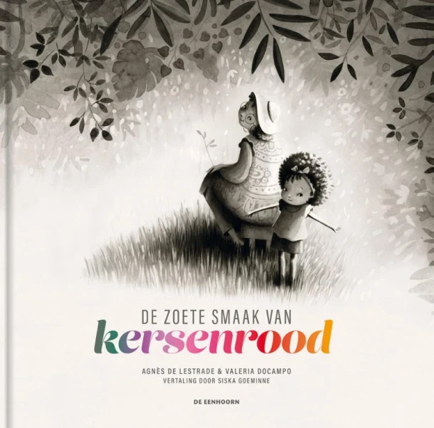 De zoete smaak van kersenrood – boek cover