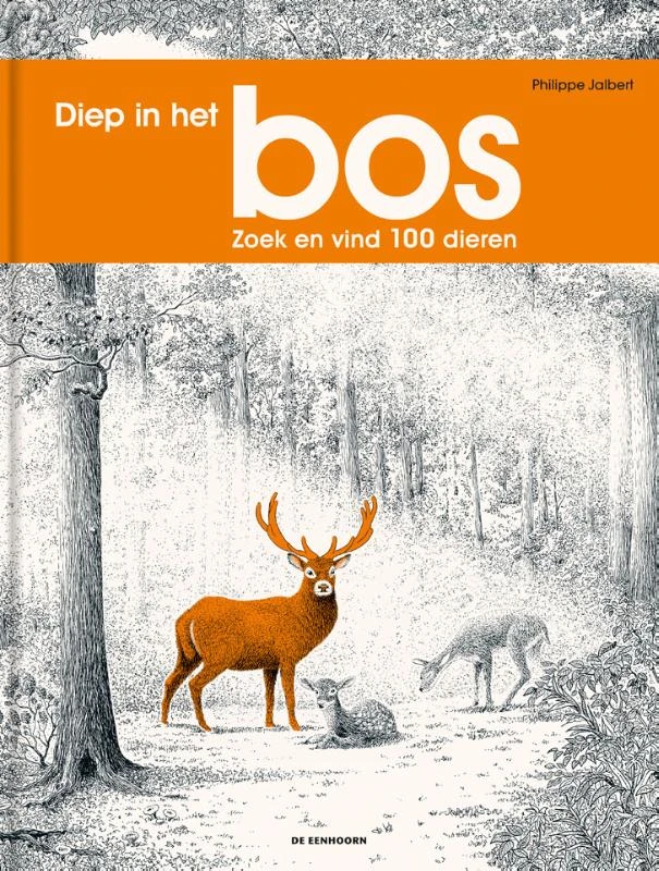 Diep in het bos – Philippe Jalbert – boek cover