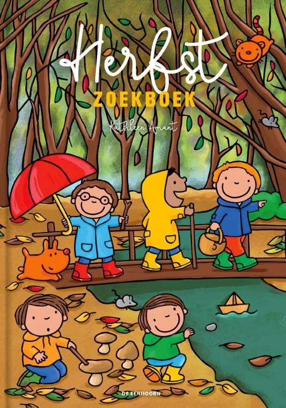 Herfst zoekboek – Kathleen Amant – boek cover