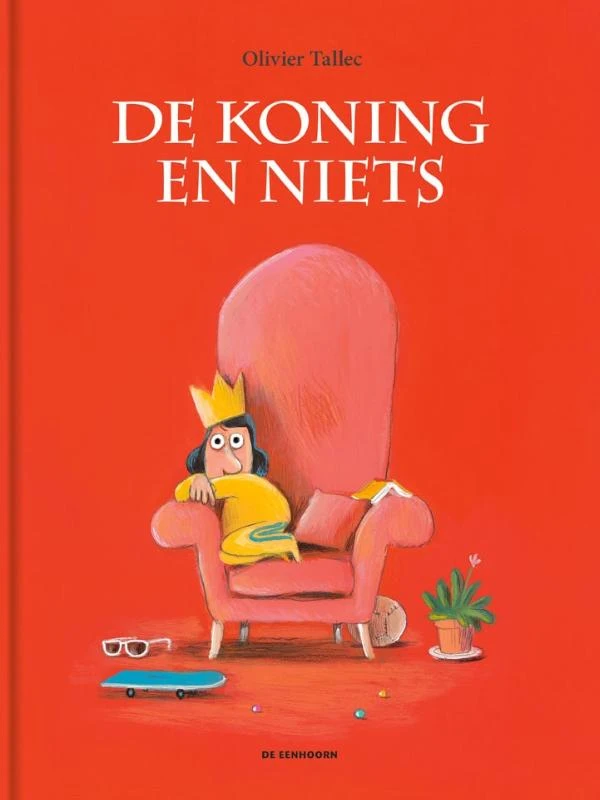 De koning en niets – Olivier Tallec – boek cover