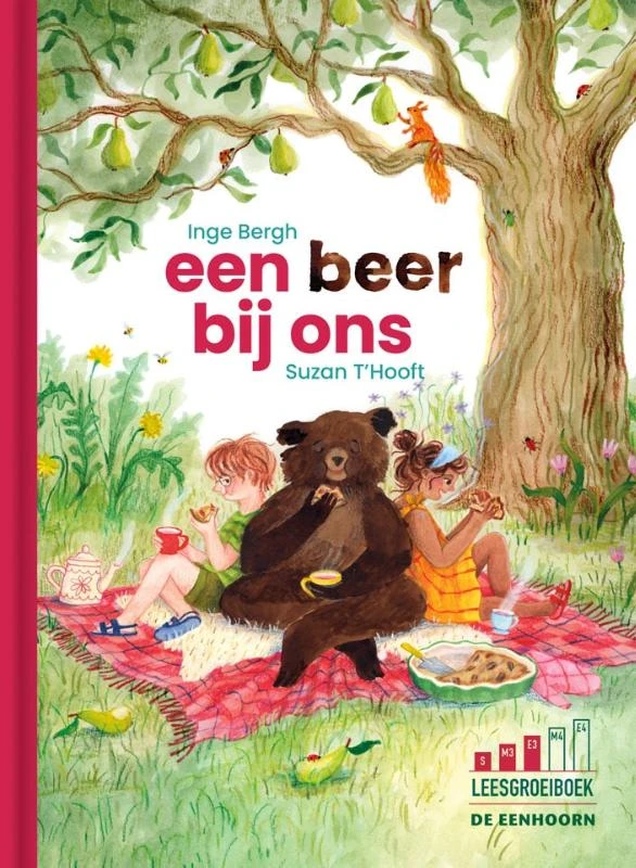 Een beer bij ons – Inge Bergh – boek cover