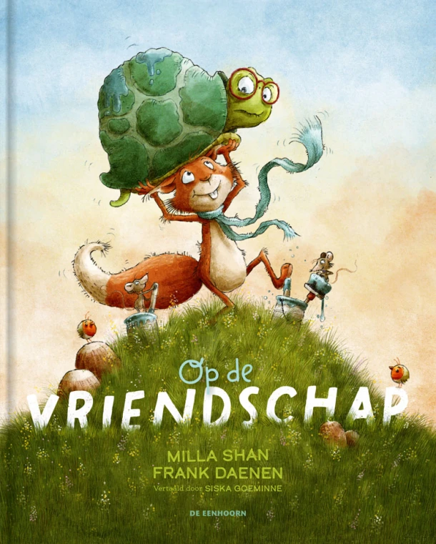 Op de vriendschap – Milla Shan – boek cover