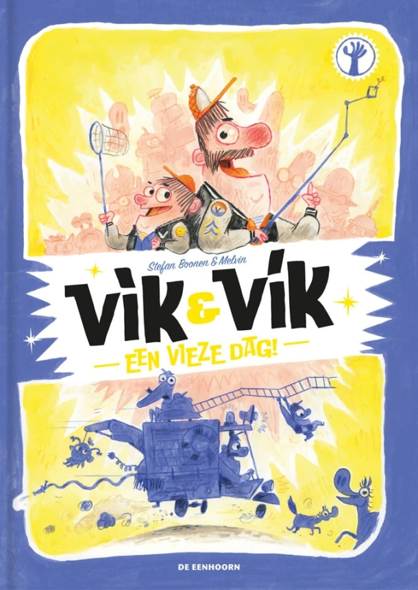 Vik en Vik - Een vieze dag – Stefan Boonen – boek cover