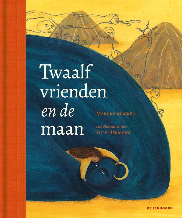 Twaalf vrienden en de maan – Marijke Macken – boek cover