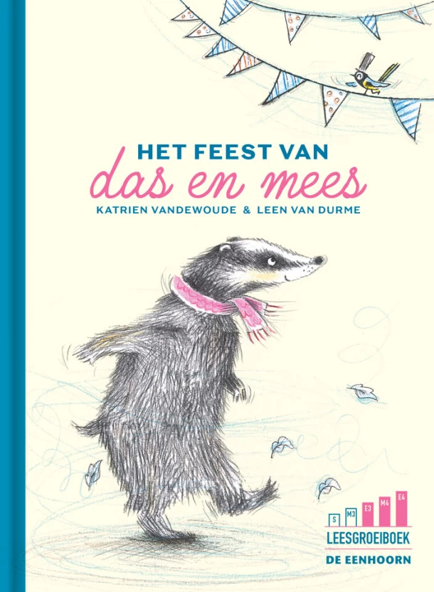 Het feest van Das en Mees – Katrien Vandewoude – boek cover
