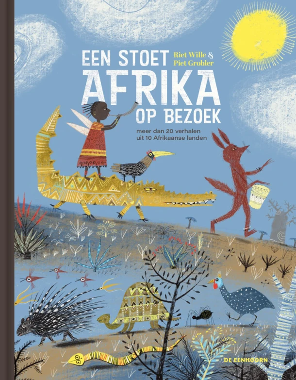 Een stoet Afrika op bezoek – Riet Wille – boek cover