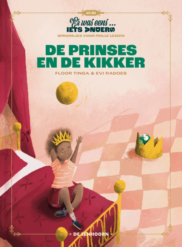 De prinses en de kikker – Floor Tinga – boek cover