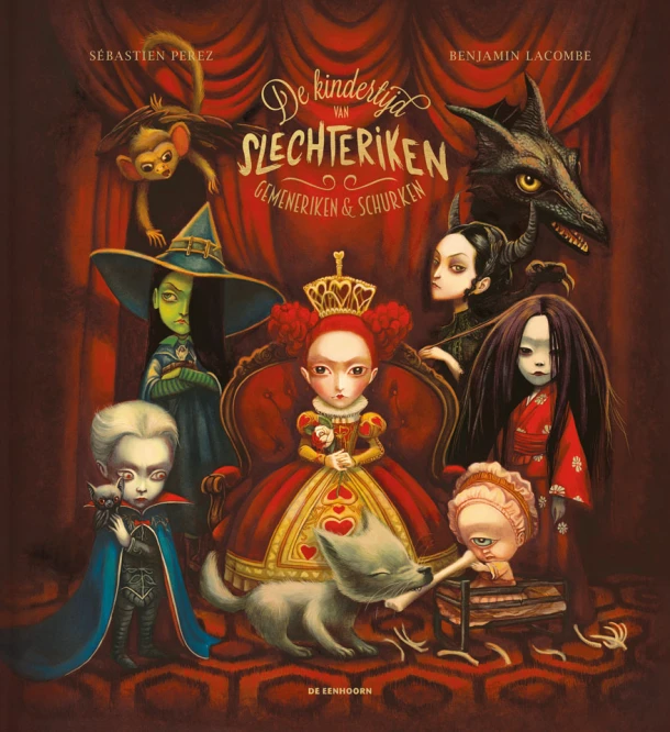 De kindertijd van slechteriken, gemeneriken en monsters – Sébastien Perez – boek cover