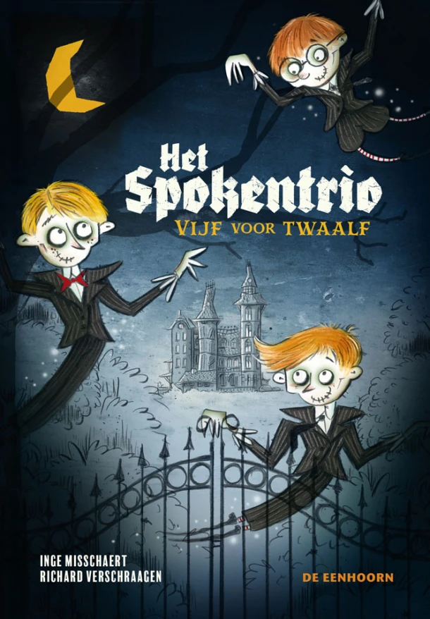 Het Spokentrio – Inge Misschaert – boek cover