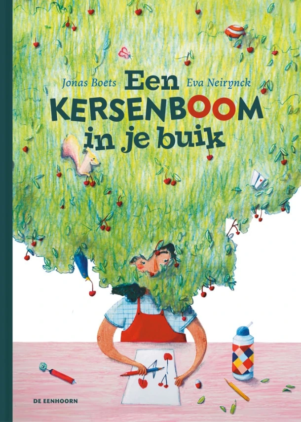 Een kersenboom in je buik – Jonas Boets – boek cover