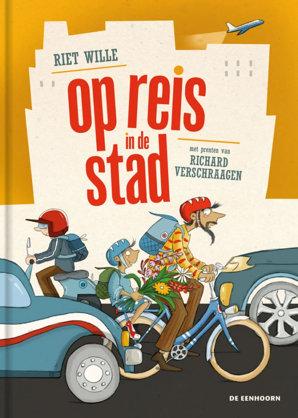 Op reis in de stad – Riet Wille – boek cover