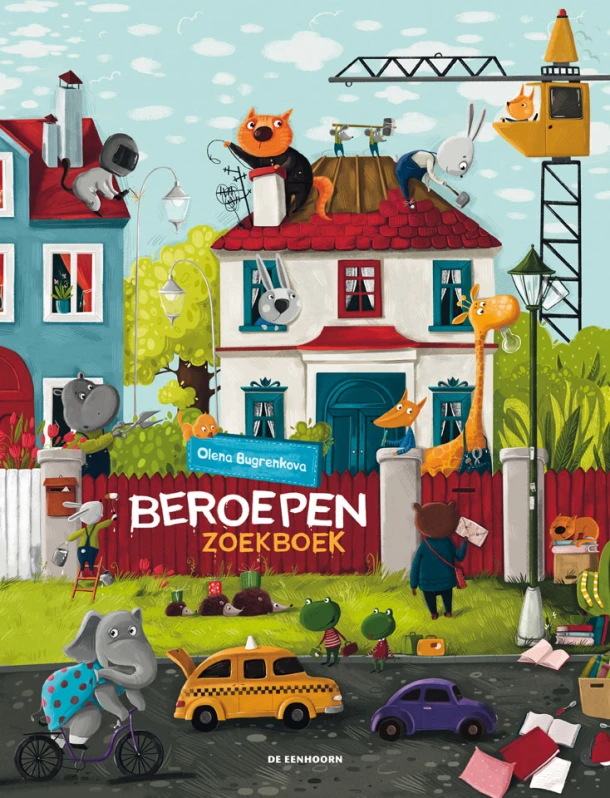 Beroepen zoekboek – Olena Bugrenkova – boek cover