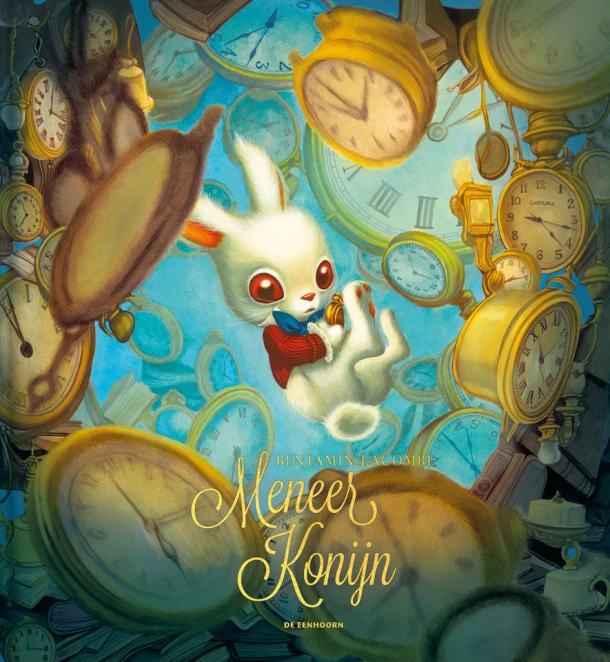 Meneer Konijn – Benjamin Lacombe – boek cover