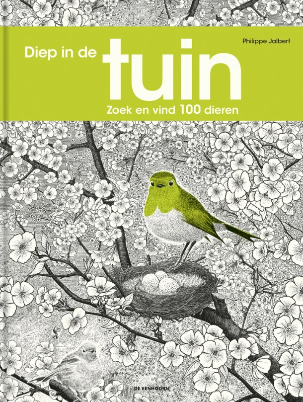 Diep in de tuin – Philippe Jalbert – boek cover