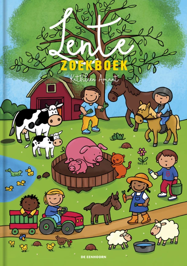 Lente zoekboek – Kathleen Amant – boek cover