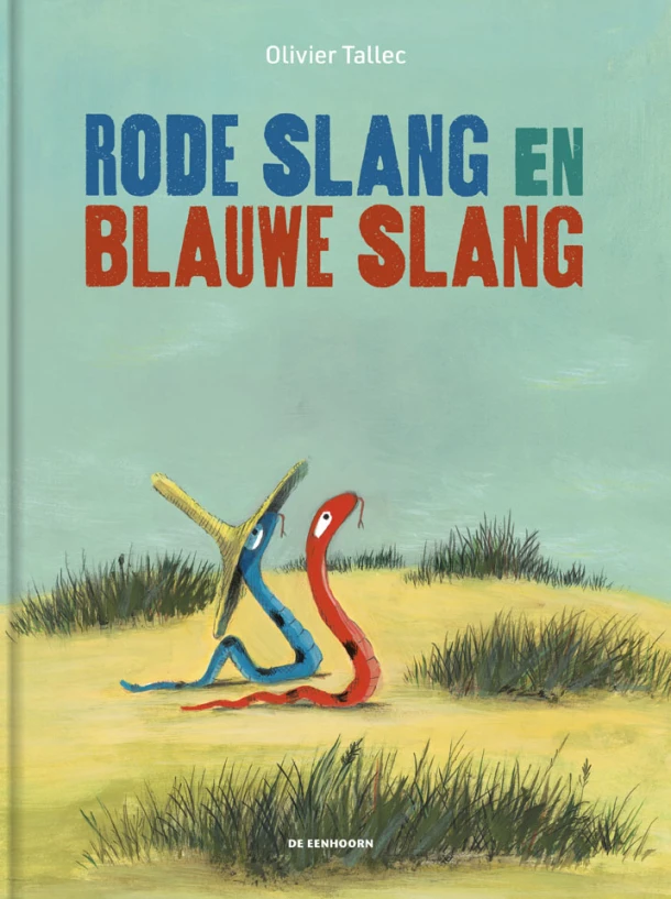 Rode Slang en Blauwe Slang – Olivier Tallec – boek cover