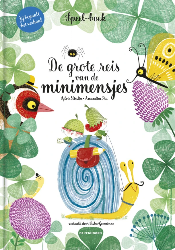 De grote reis van de minimensjes – Sylvie Misslin – boek cover