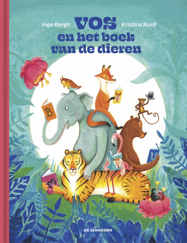 Vos en het boek van de dieren – Inge Bergh – boek cover