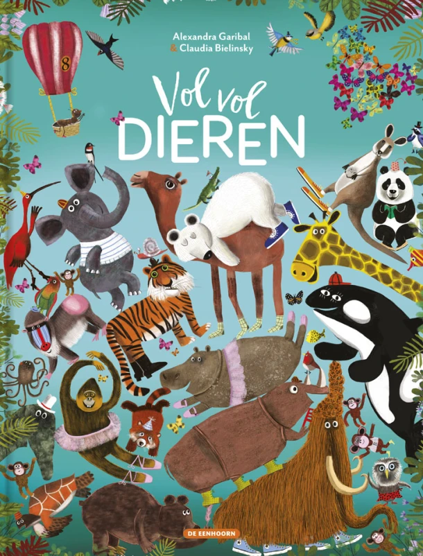 Vol vol dieren – Alexadra Garibal – boek cover