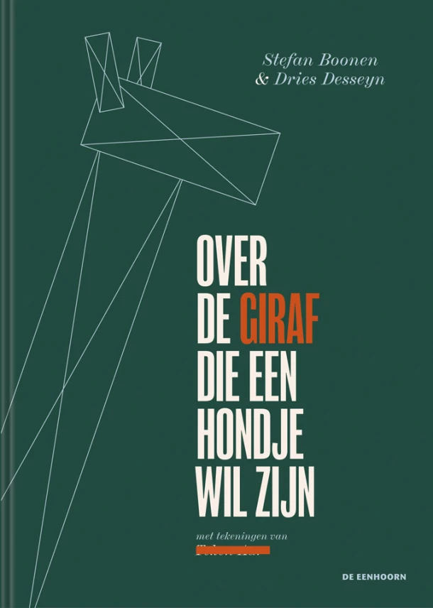 Over de giraf die en hondje wil zijn – Stefan Boonen – boek cover